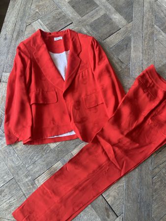 Zadig & Voltaire Hosenanzug, Gr. 38, Rot - Top Zustand!