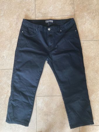3/4 Damen Capri Hose von Chicoree, ca. L/XL