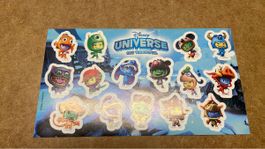 Disney Universe Stickerbogen - Seltenes Sammlerstück!