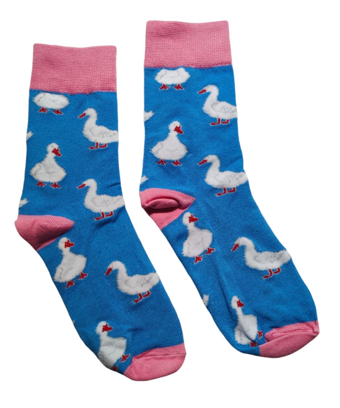 Calze: Socken Enten / Ducks / Gans / Goose – Nuovo e nell'imballaggio originale da Zürich venduto da amysmith