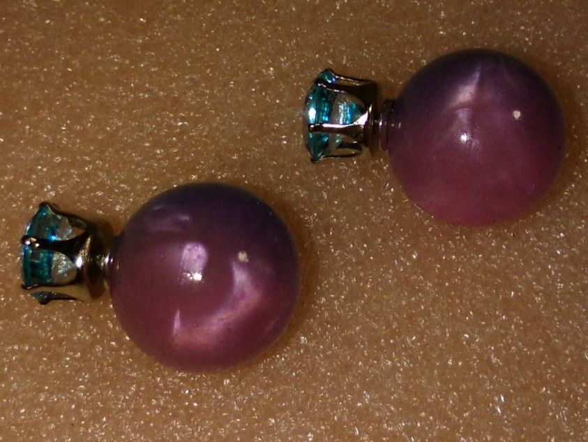 Orecchini pendenti & Orecchini a lobo: ohrringe modeschmuck,,lela und weiss farben – Nuovo (secondo la descrizione) da Basel venduto da bijoutrie_4 1