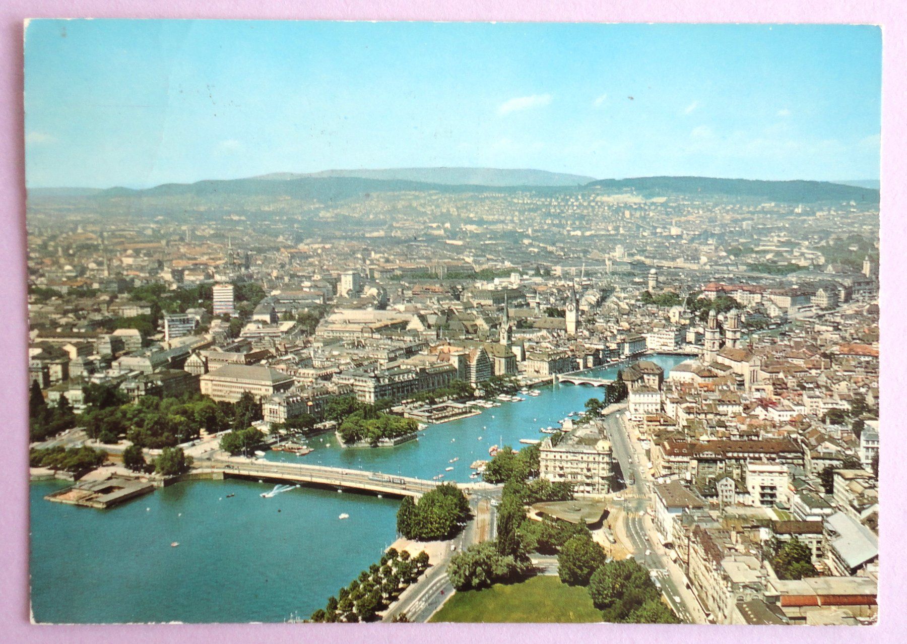 Cartoline postali: Zürich – Usato da Fétigny venduto da Billy2miny