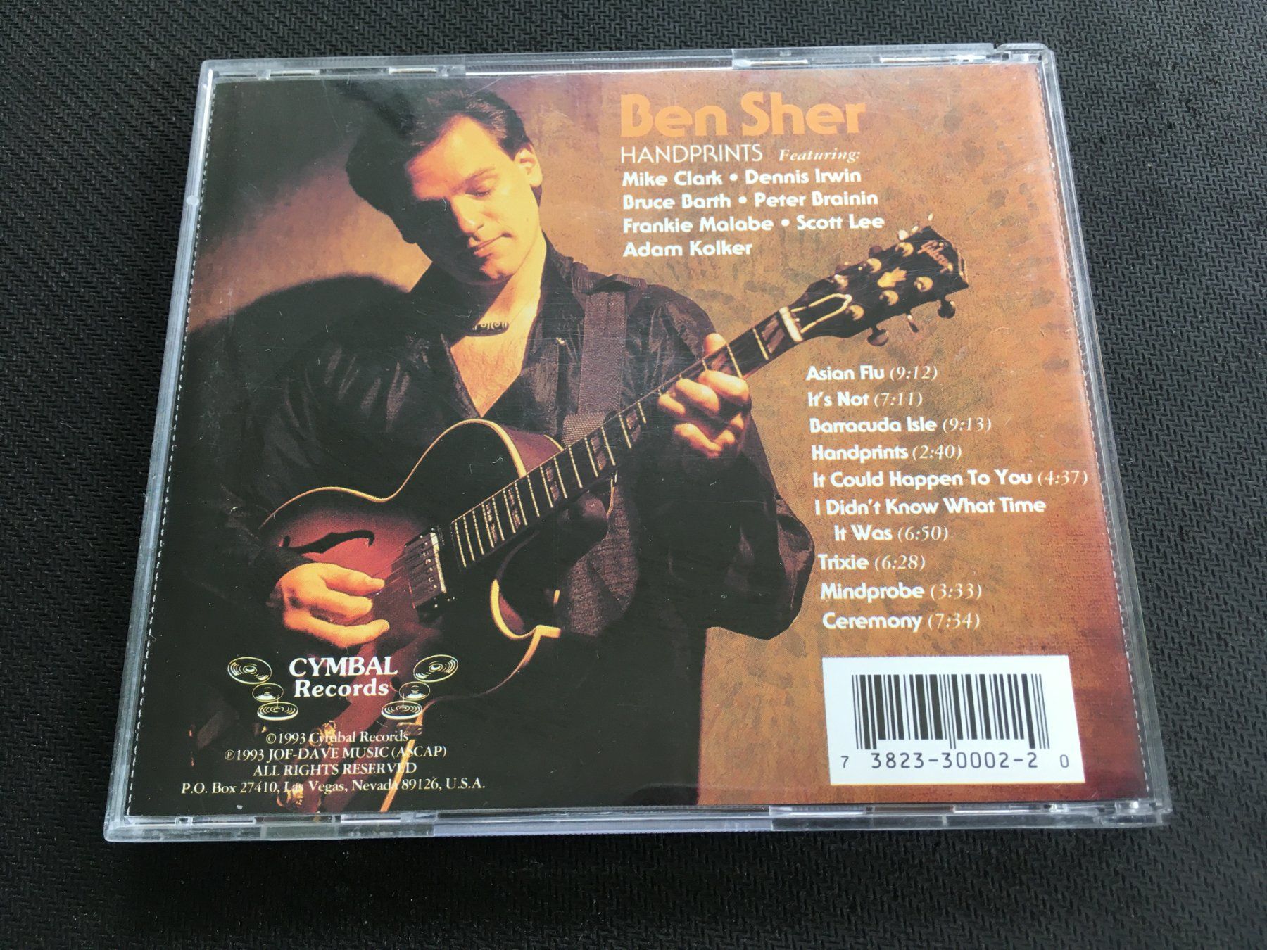 CD: Ben Sher - Handprints -CD- – Usato da St.Gallen venduto da MedienJoe 2