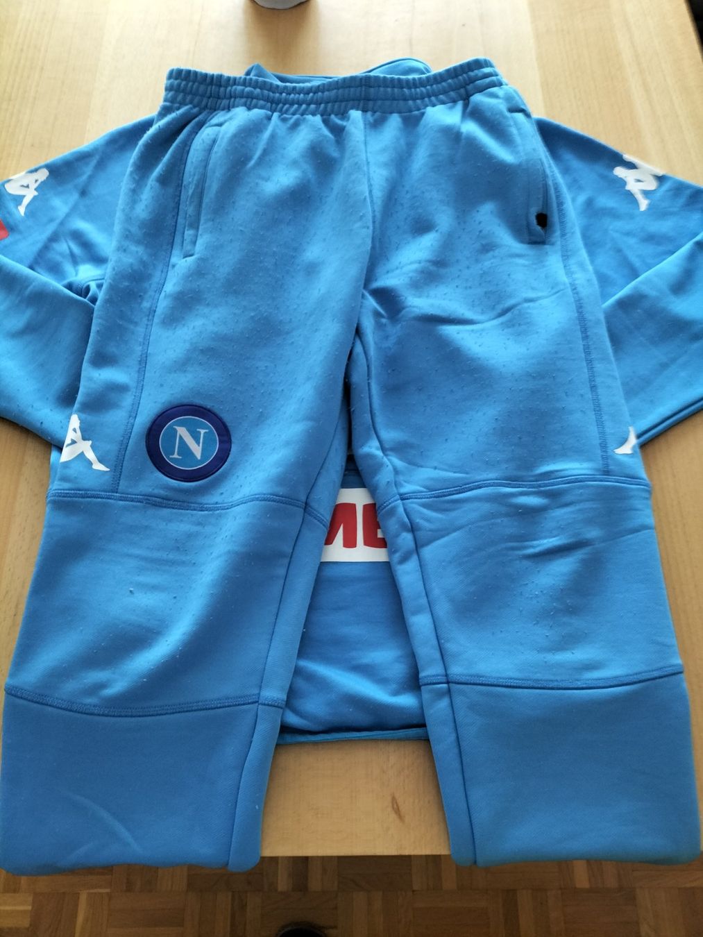 Kappa Leibchen & Hosen: Original Trainer SSC Napoli (Calcio) – Gebraucht aus Horn von Mauro-Paduli07 4