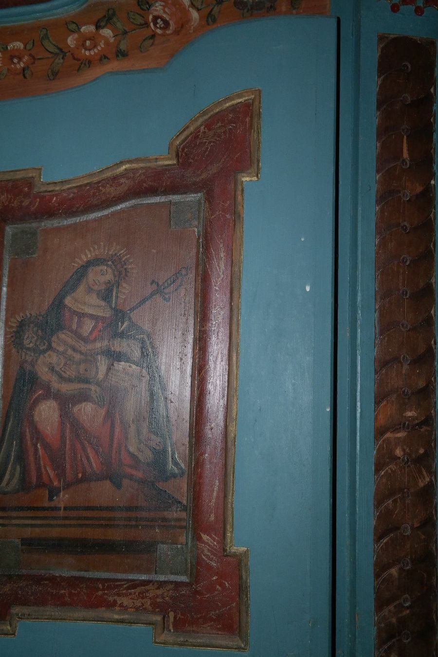 Armadi: bemalter Bodenseeschrank Barock – Usato da Opfertshofen SH venduto da museumswert 7