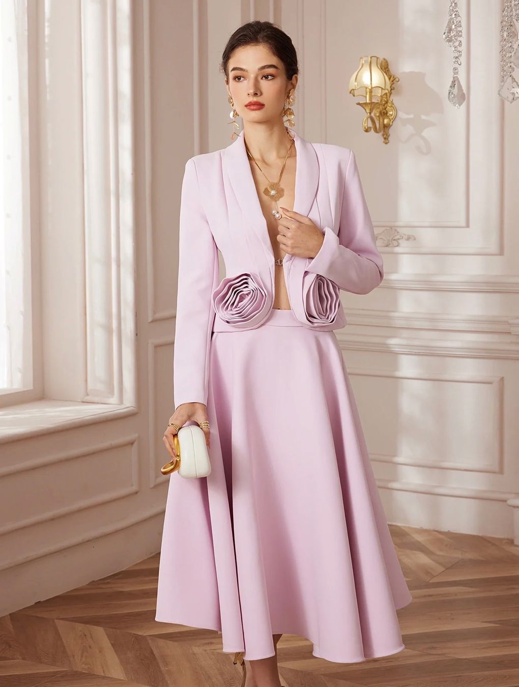 Lotti di vestiti: Magnifique Ensemble Jupe et Veste – Nuovo (secondo la descrizione) da Genève venduto da Annilu