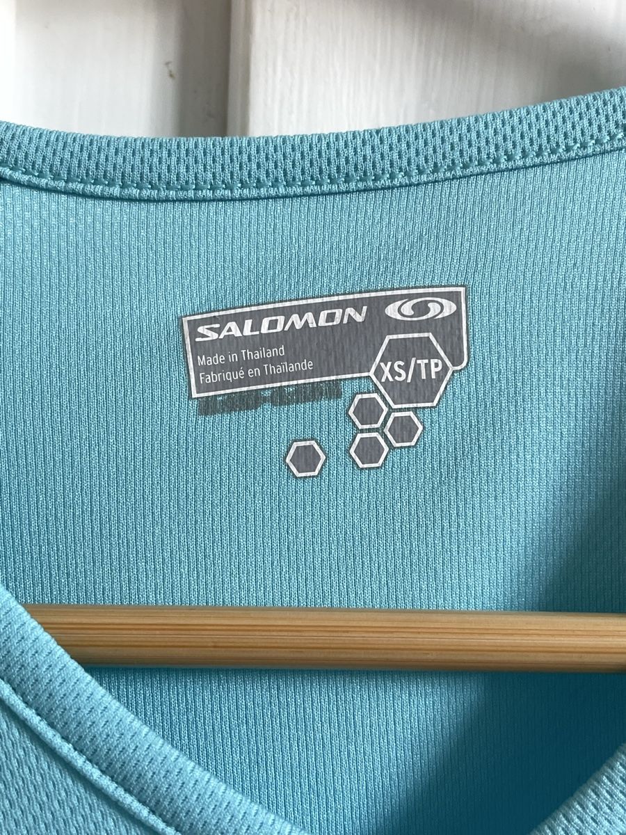 Salomon T-shirt: Sportshirt Blau XS – Usato da Bremgarten AG venduto da fhr.11 1