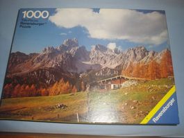 Puzzle Ravensburg Sulzenalm Oesterreich 1000 Teile