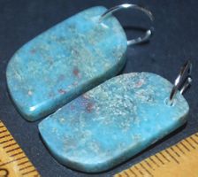 Anhänger Set L-1793 – 1 Paar Larimar