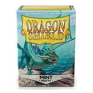 Cartoline: 100 Dragon Shield Sleeves - Matte Mint – Nuovo e nell'imballaggio originale da Matzendorf venduto da SwissMagicKarten