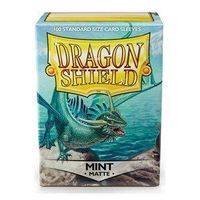 100 Dragon Shield Sleeves - Matte Mint