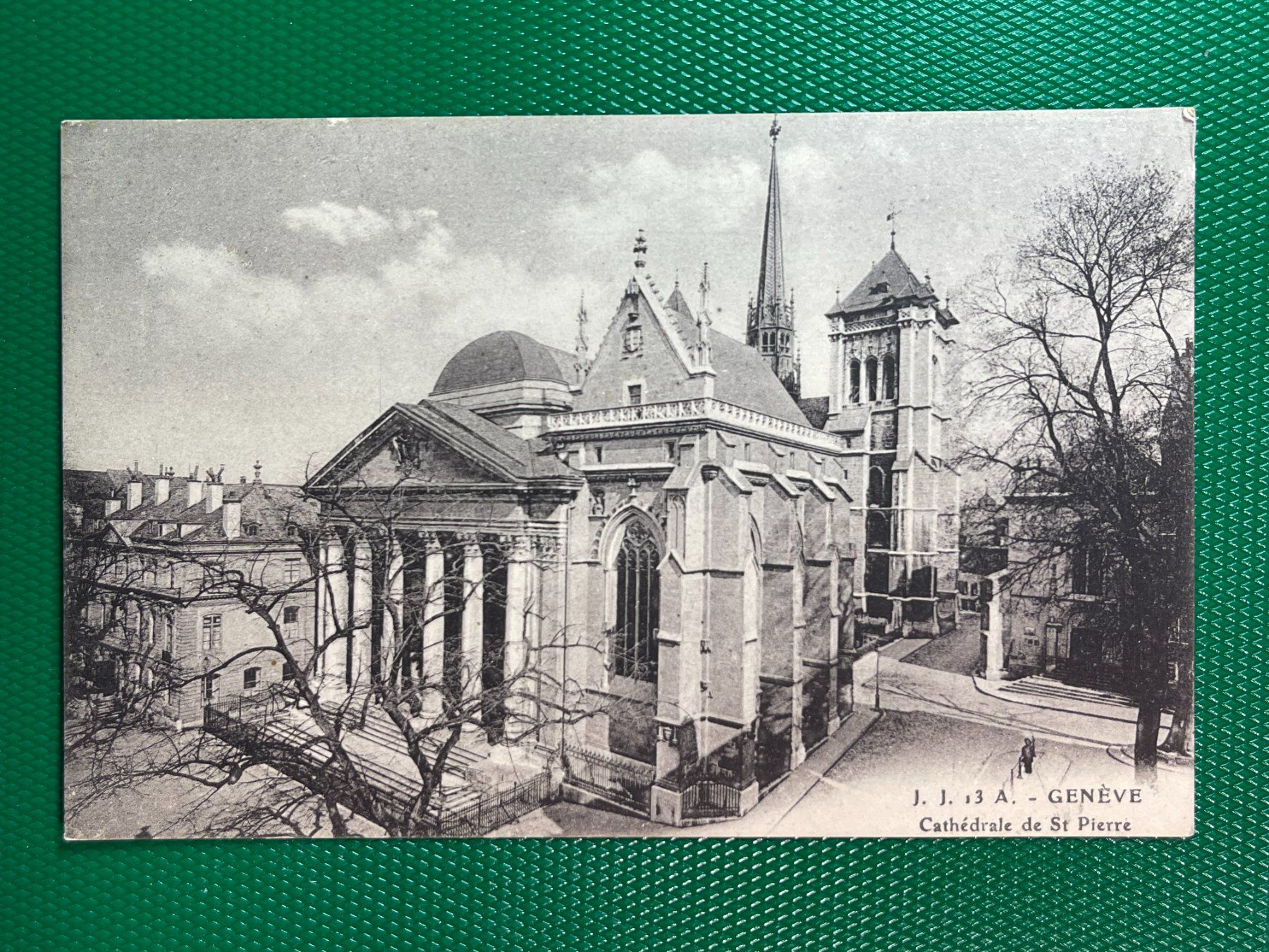 Cartoline postali: Genève - Cathédrale de St-Pierre – Usato da Steg VS venduto da _vinci_