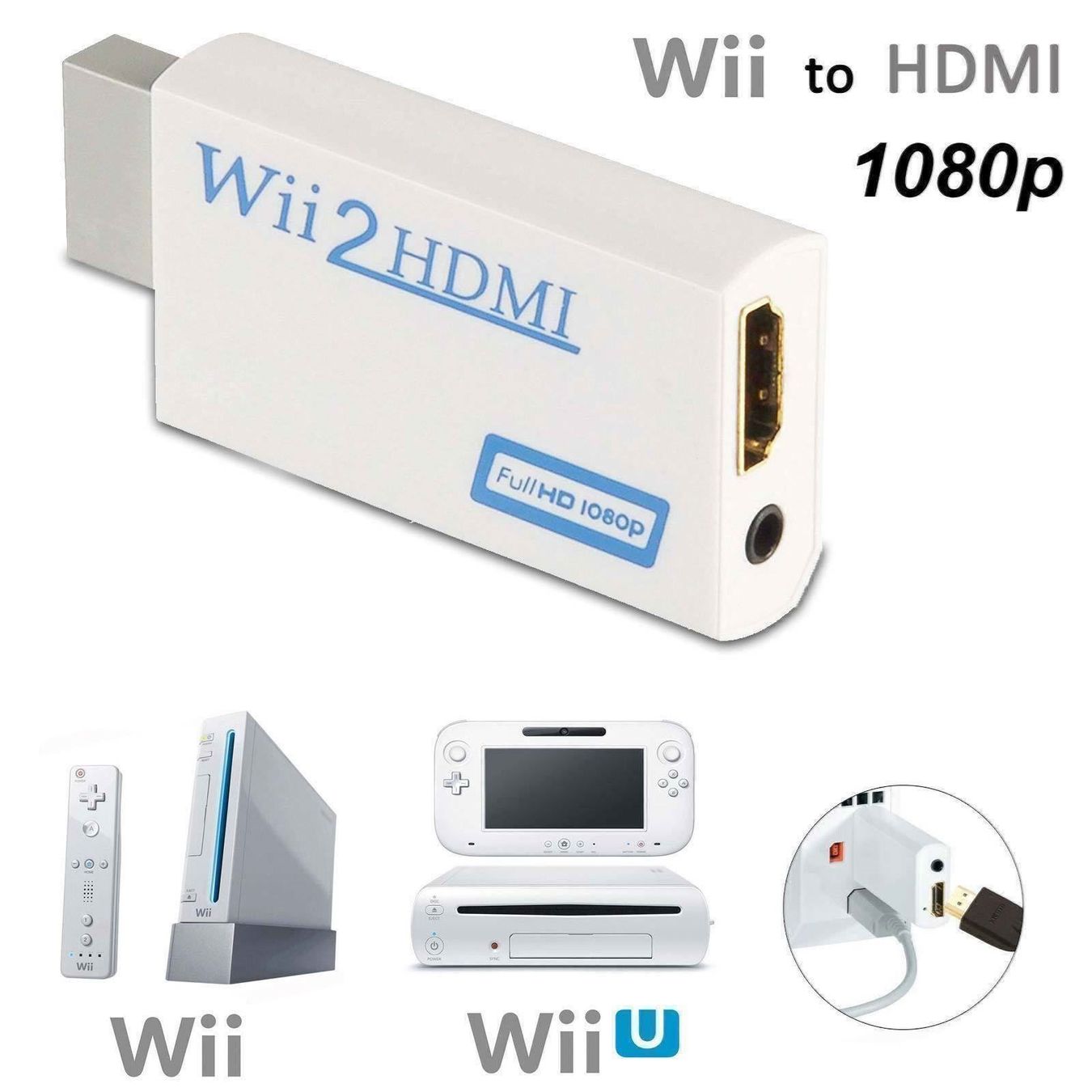 Nintendo Cavi: Wii Adapter + 1.5m HDMI auf HDMI Kabel – Nuovo e nell'imballaggio originale da Malans GR venduto da BUYBEST-Schweiz 6