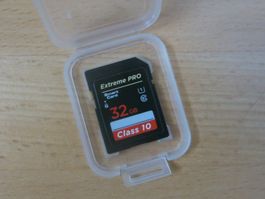 SD Karte Extreme PRO 32 GB Class 10 - neu