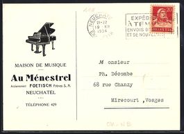 Neuchatel, Au Ménestrel, Maison de Musi