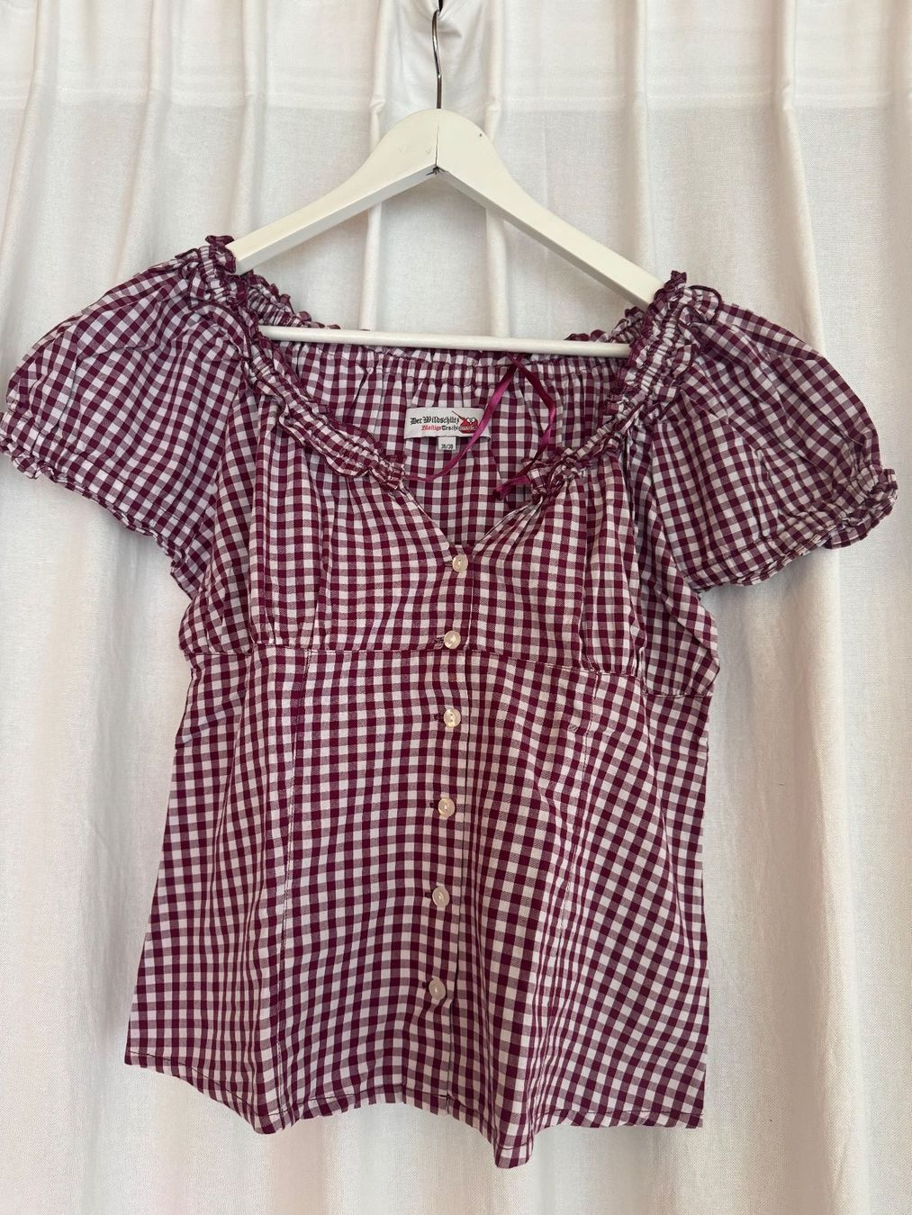 Blusen: Trachten Bluse Der Wildschütz Gr.36/38 – Neu (gemäss Beschreibung) aus Zäziwil von blackpearl