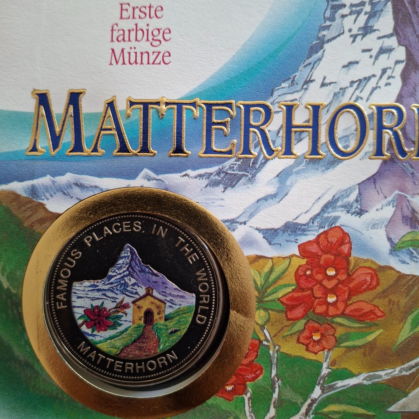 Tutti le monete: Münzbrief «Matterhorn» – Nuovo e nell'imballaggio originale da Rütihof venduto da Teresa18 1