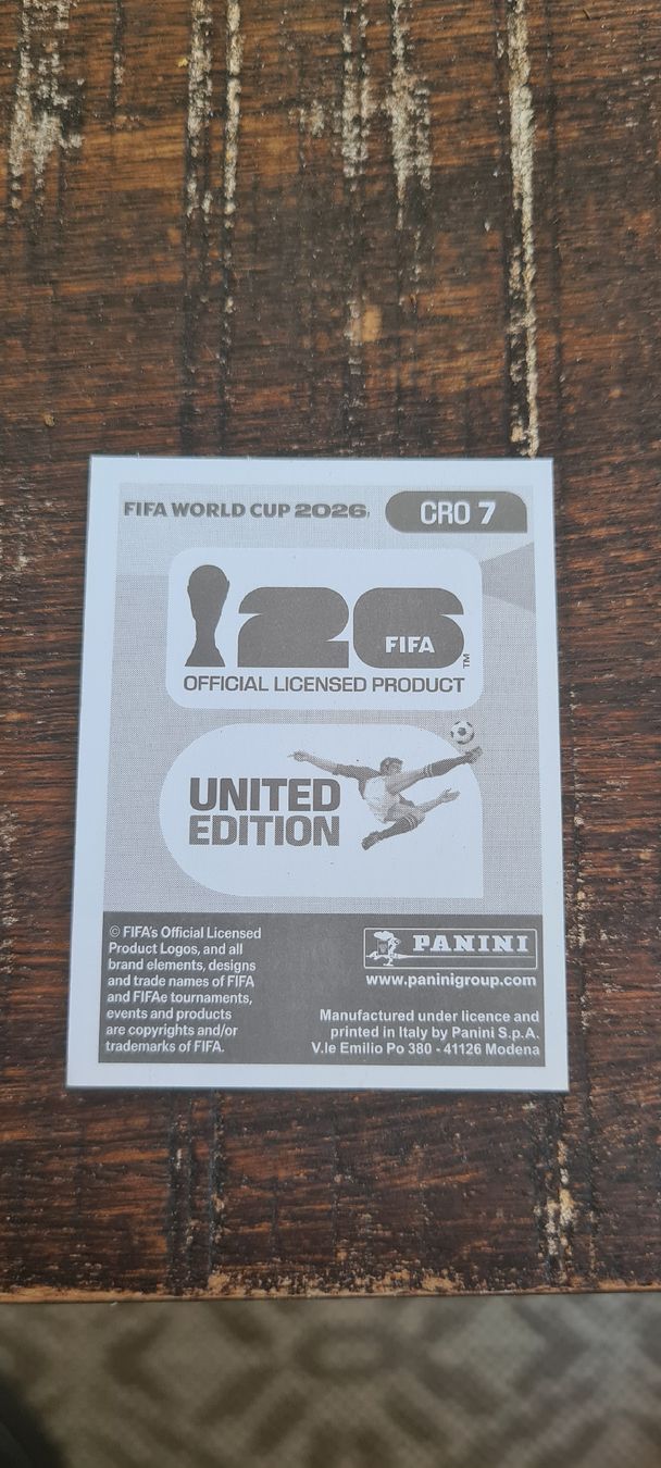 Panini Carte collezionabili: panini Josip Sutalo Cro 7 – Nuovo (secondo la descrizione) da Bonaduz venduto da holly13 1