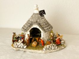 Krippe, Trullo aus Alberobello, Apulien, sehr edel