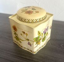 Vintage botanical Blechdose von Baret Ware England