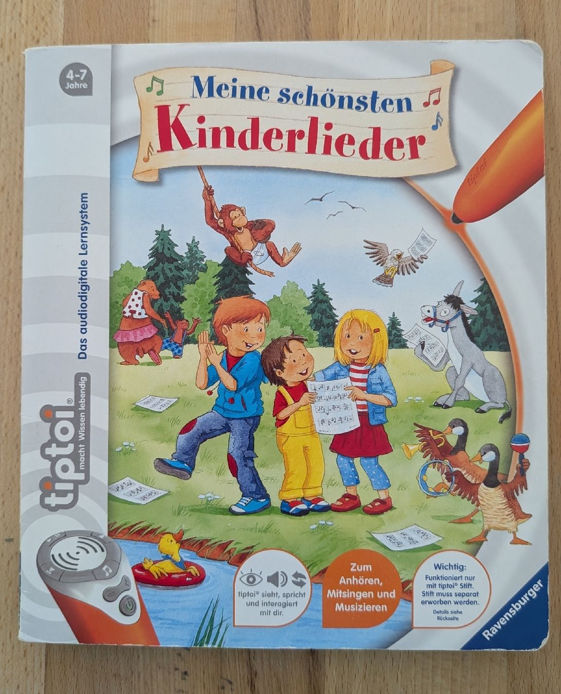 Bücher: tiptoi dickes Liederbuch - Meine schönsten Kinderlieder – Gebraucht aus Rothenburg von Sonne0310