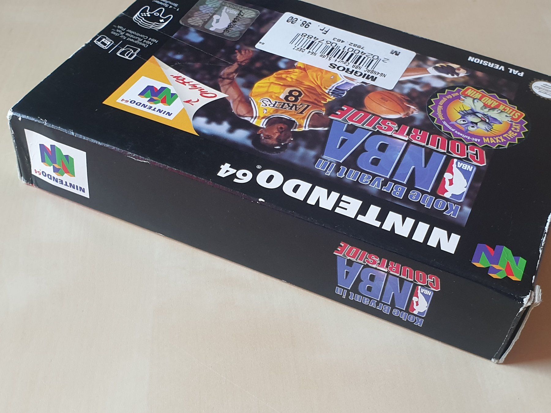 Nintendo Giochi: Kobe Bryant in NBA Courtside – Usato da Stansstad venduto da collectorsshop 5
