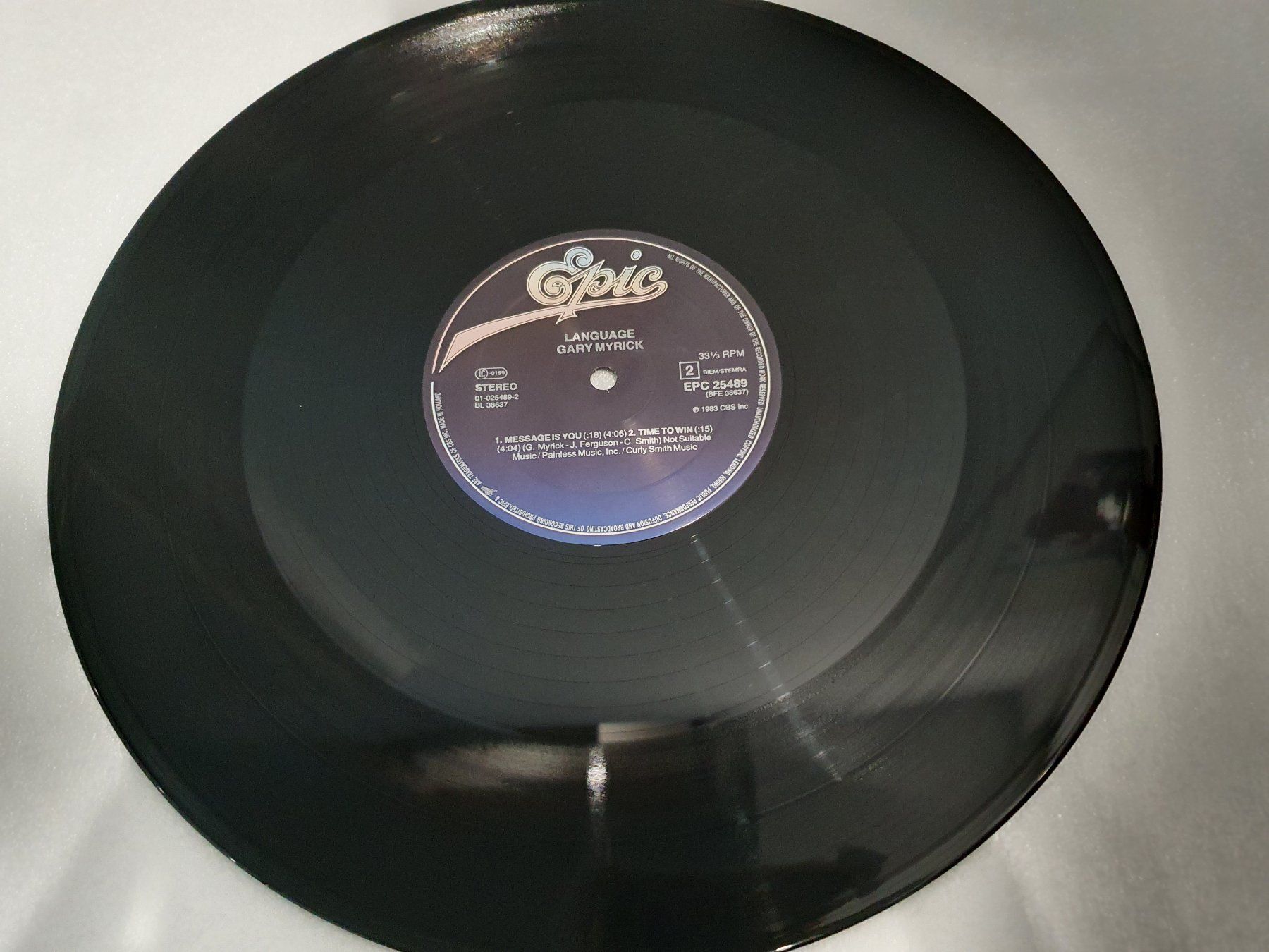 Dischi in vinile: Gary Myrick – Language – Usato da Uster venduto da Vinyl-Leidenschaft 4