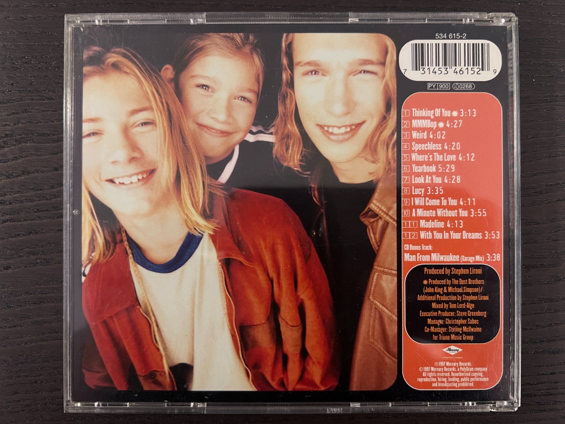 CD: Hanson - Middle of Nowhere – Usato da Zürich venduto da MusikFreunde 1