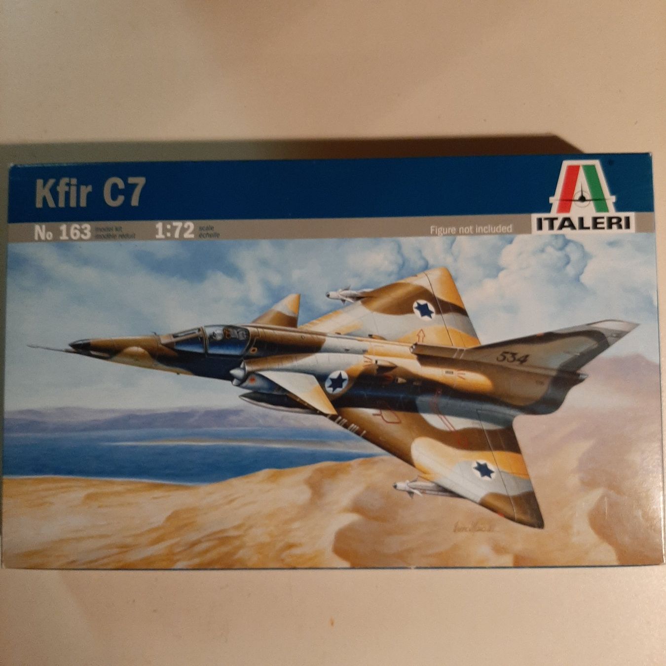 Italeri Modellbausätze & Standmodelle: 1105 ... Kfir C 7 ... Italeri 163 – Gebraucht aus Bonstetten von Benibanny59