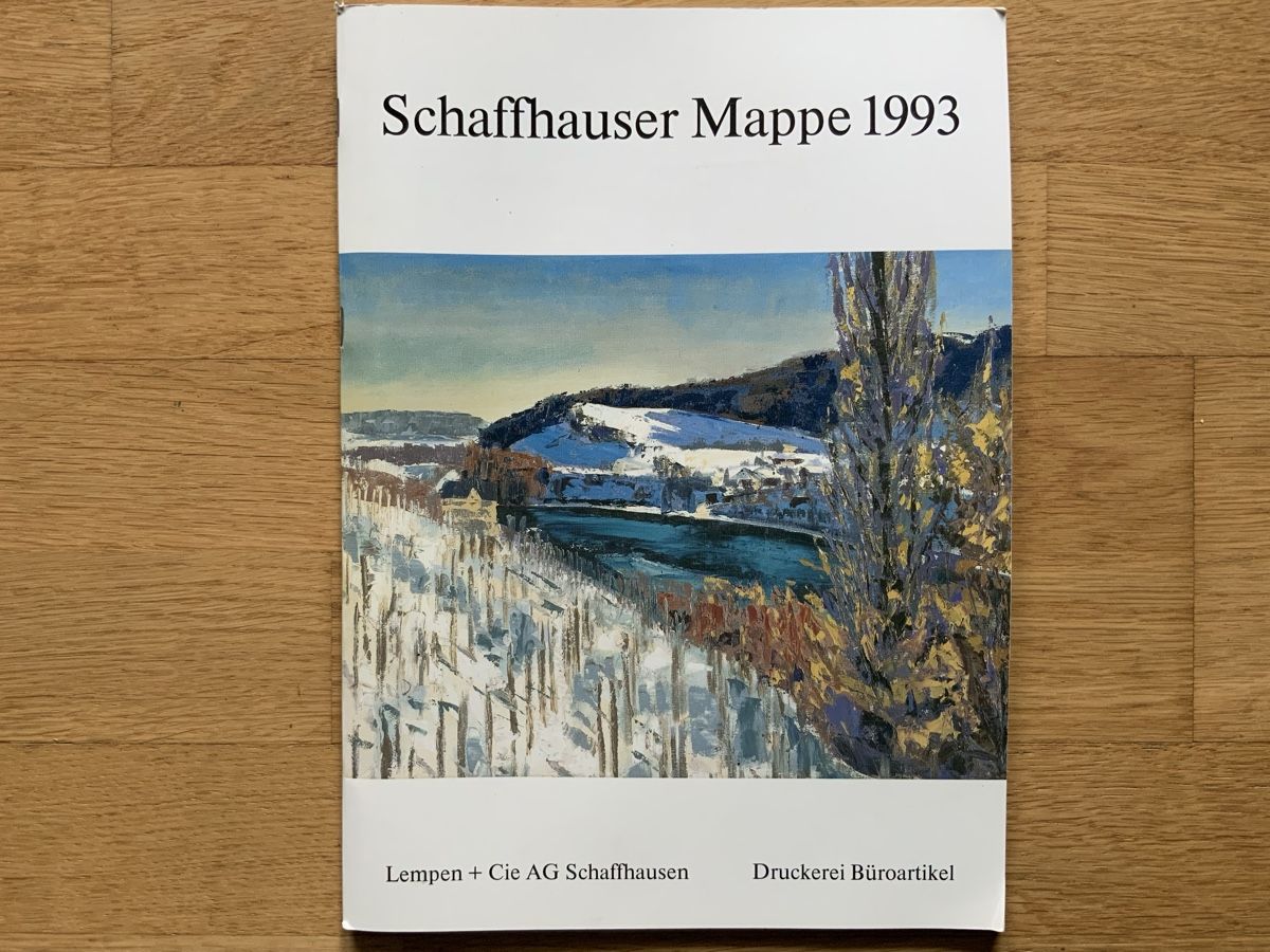Riviste & Magazine: Schaffhauser Mappe 1993 – Usato da Frauenfeld venduto da CSM71