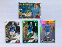 Match Attax Fussballkarten Ciro Immobile Sammlung 4 Stk.