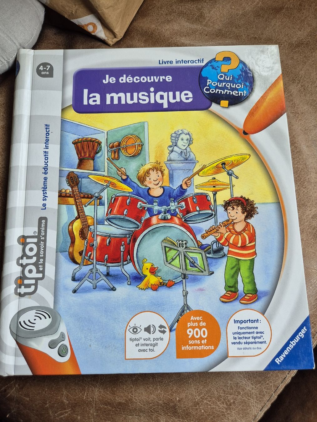 Libri: Tiptoi Je découvre la musique  – Usato da Dulliken venduto da Supermarmotte