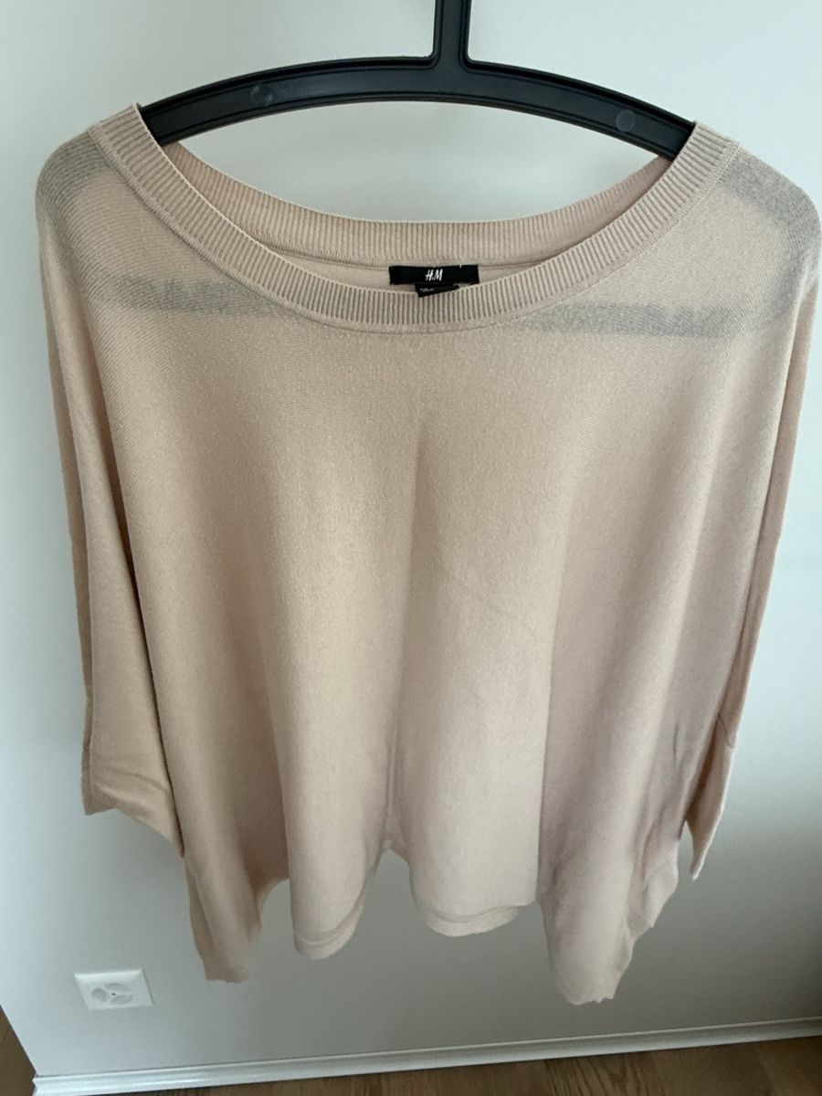 H&M Maglioni & Felpe: H&M Feinstrickpullover Beige Oversize, XS – Usato da Richterswil venduto da KAYLEIGH_77