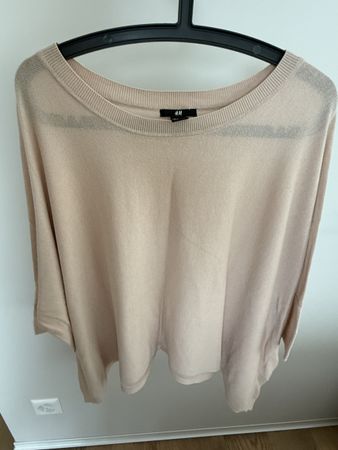 H&M Feinstrickpullover Beige Oversize, XS