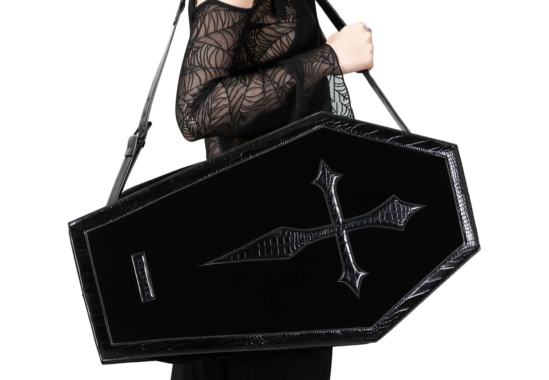 Killstar Taschen für Damen: Killstar Sarg Tasche – Gebraucht aus Schönenwerd von vil_5vkk 1