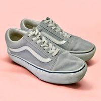 Vans Old Skool cuir gris. Pointure 37