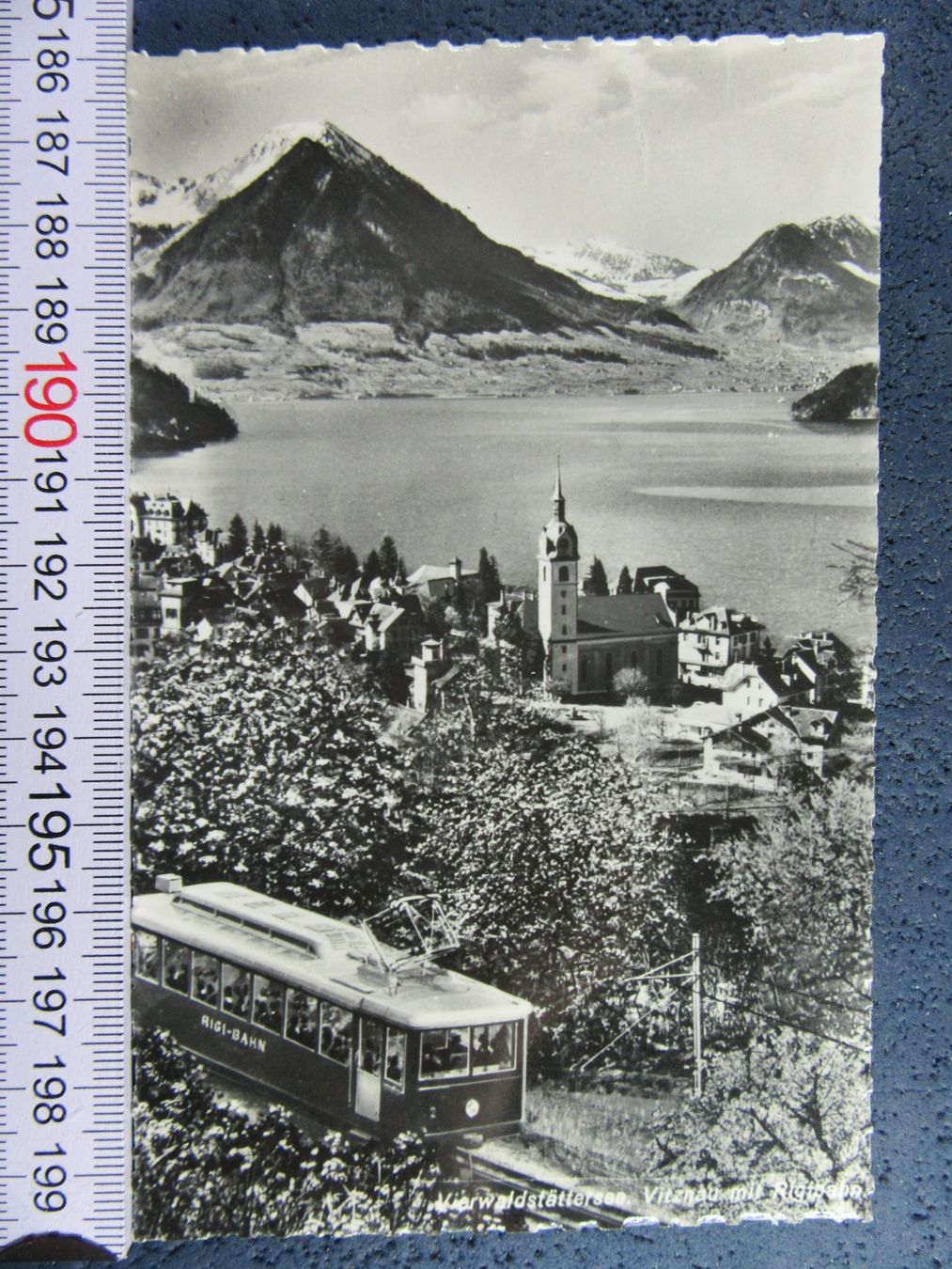Cartoline postali: VITZNAU MIT RIGI BERGBAHN LU AK – Nuovo (secondo la descrizione) da Ettingen venduto da Hausi4711