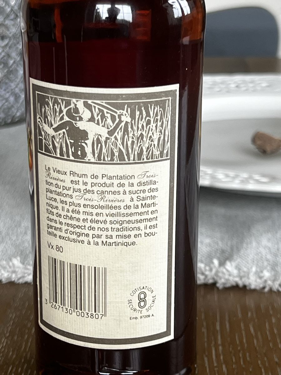 Bevande alcoliche: Trois Rivières 1980 Millésime Rum – Nuovo e nell'imballaggio originale da Fribourg venduto da Karmann74 3