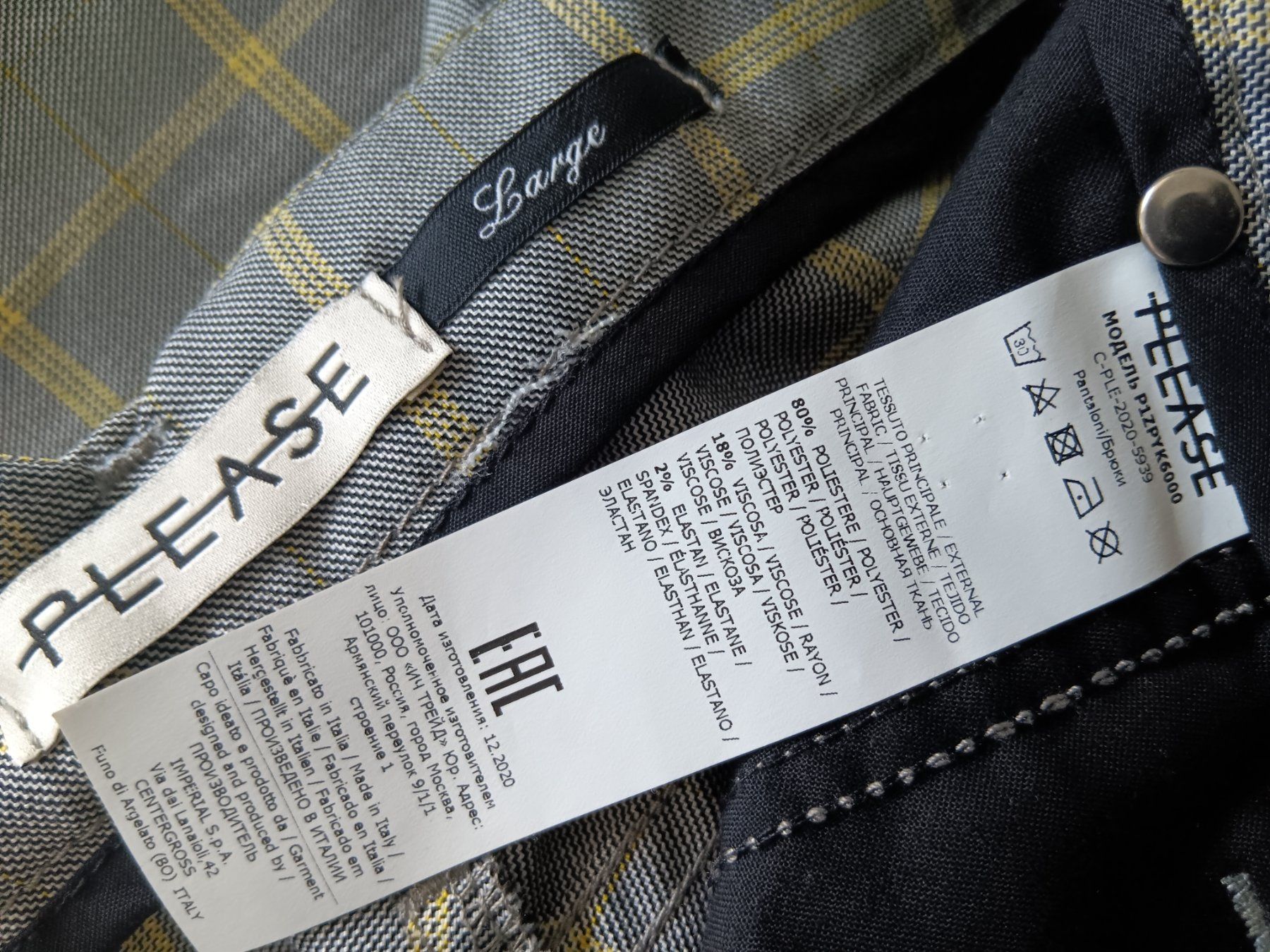 Please Jeans Hosen: PLEASE Pantalon / Hose taille / Grosse L – Gebraucht aus Cossonay-ville von Super-Price-Quality 9