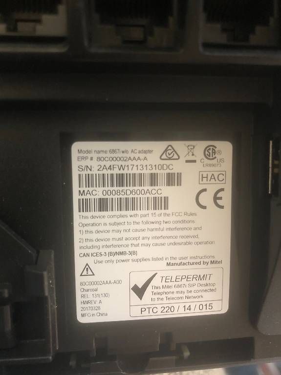Telefoni: Mitel 6867i & M685i – Usato da Langwiesen venduto da Ela_Brown 1
