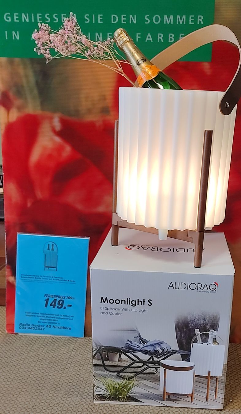 Altro: Bluetooth-Box/DekorLicht/Fla.-Kühler, Ein ideales Geschenk – Nuovo e nell'imballaggio originale da Kirchberg BE venduto da RadioGerber 4
