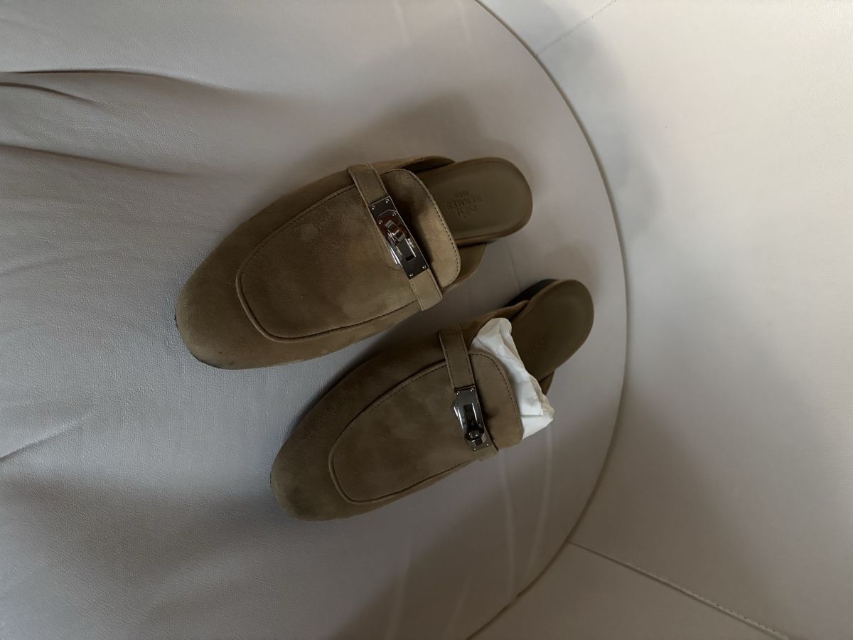 Hermès Chaussures hommes: Hermès Oz Pantoletten – D'occasion à Zollikon par han_rvt8 1