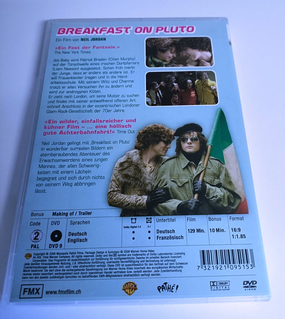 Tutti i DVDs: Breakfast on Pluto - Ein Film von Neil Jordan – Usato da Köniz venduto da Movieportal007 1