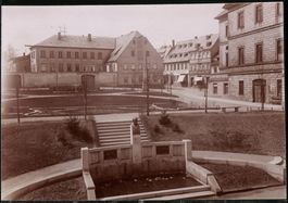 Fotografie Hainichen, Freitreppe mit Kel