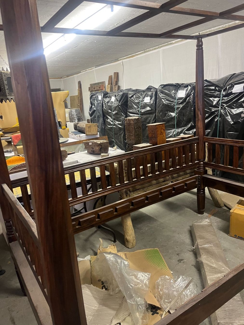 Letti: Marrokanisches Himmelbett | LIQUIDATIONSVERKAUF – Nuovo (secondo la descrizione) da Cham venduto da mjg1901 3
