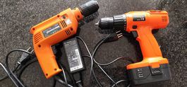 2x Einhell Bavaria Bohrmaschinen Set 1x Akku, 1x Netzbetrieb