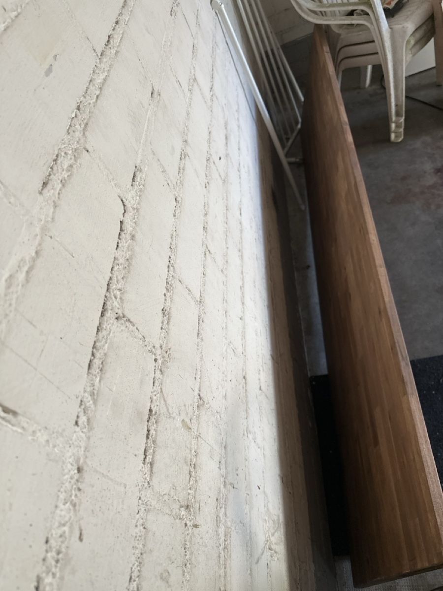 Articoli in legno: Massive Holzplatte / Arbeitsplatte 240x60x3 cm – Usato da Münchenstein venduto da gabebeshoppin 1
