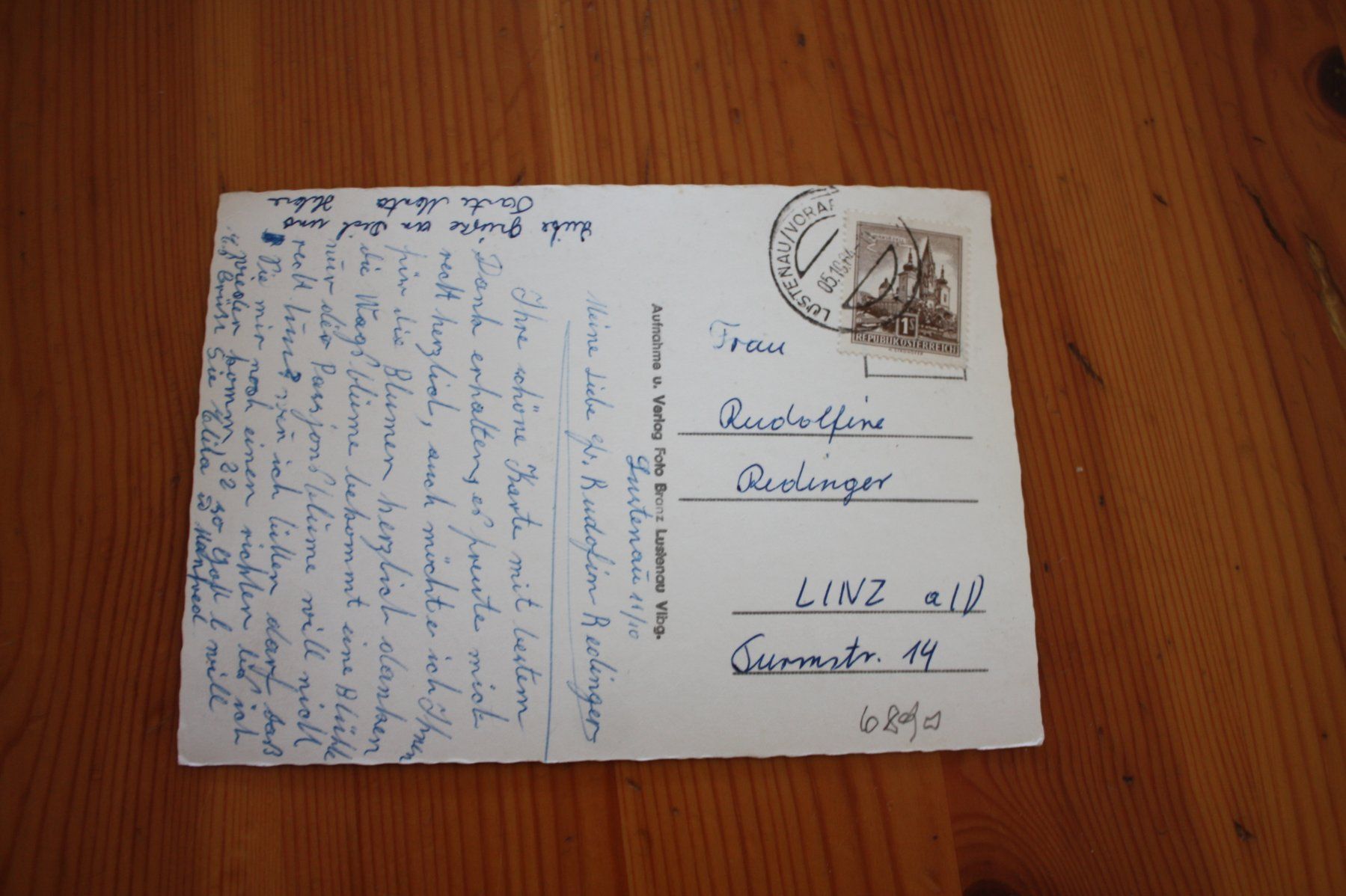 Cartoline postali: Lustenau Rheintal – Usato da Altstätten SG venduto da sulim 1