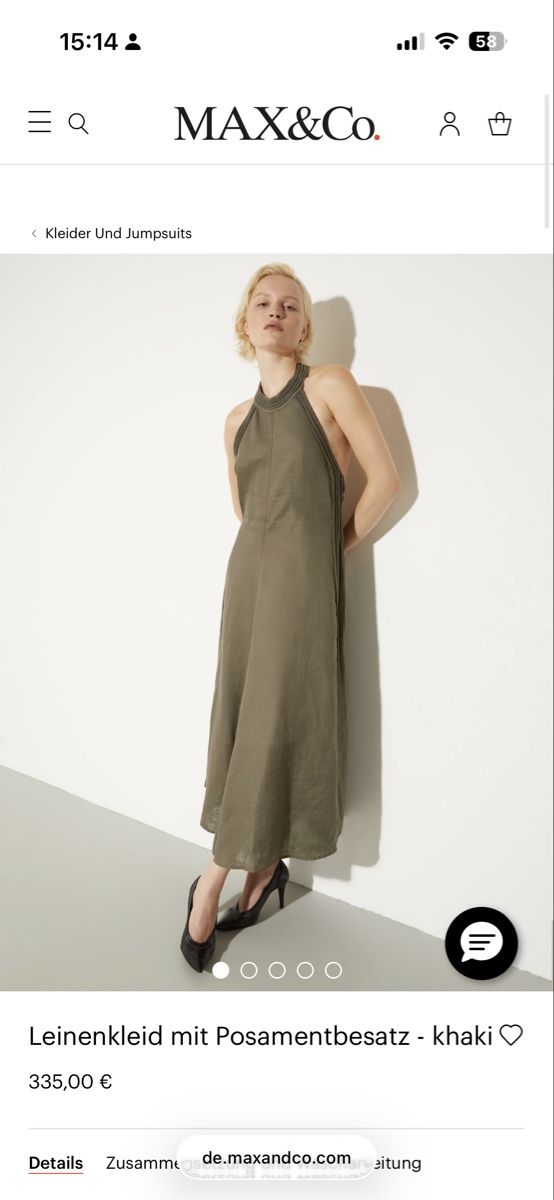 Max Mara Robes: Sommerkleid Max Mara – Neuf (Voir description) à Basel par Vintage-133