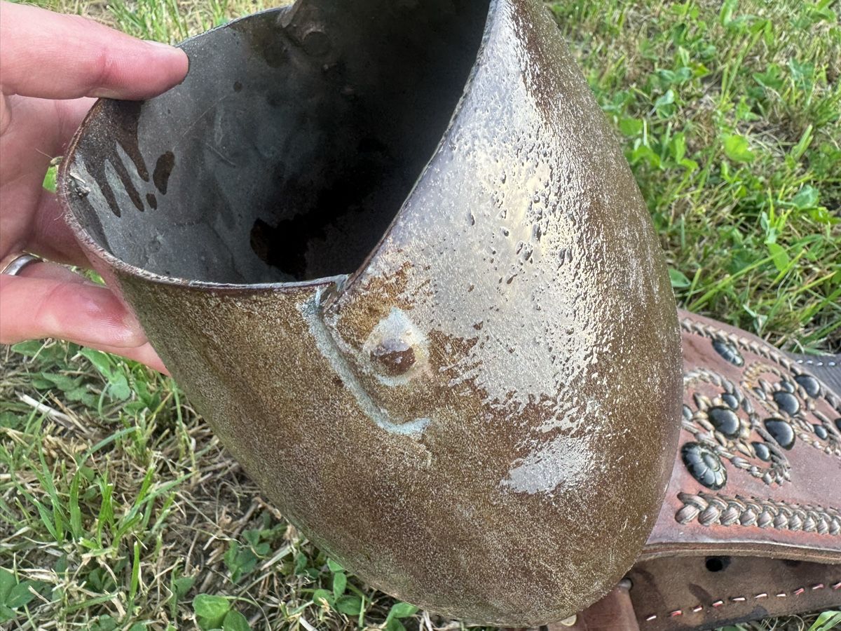 Campanacci mucche: Sonnette  Alpine 11 avec belle courroie  – Usato da Penthalaz venduto da Antique93 6